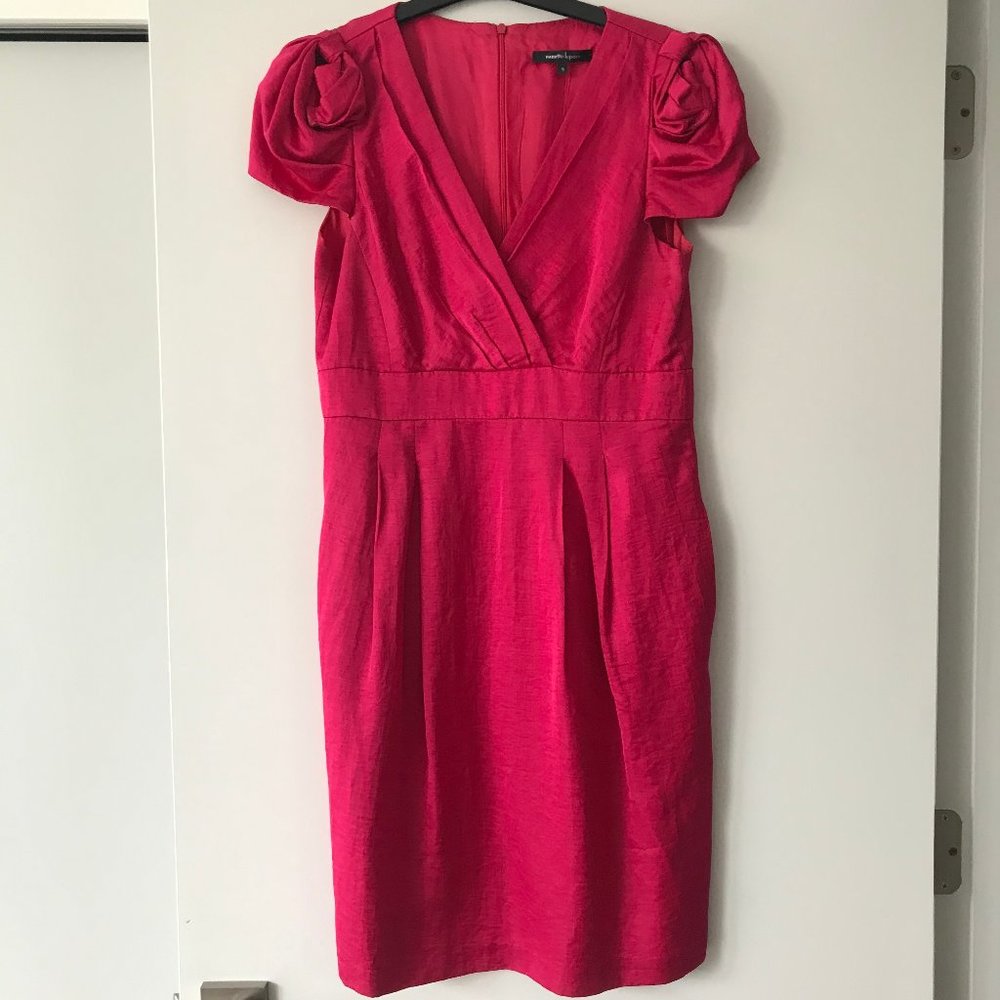 Nanette Lepore Hot Pink Cocktail Dress (size 6)